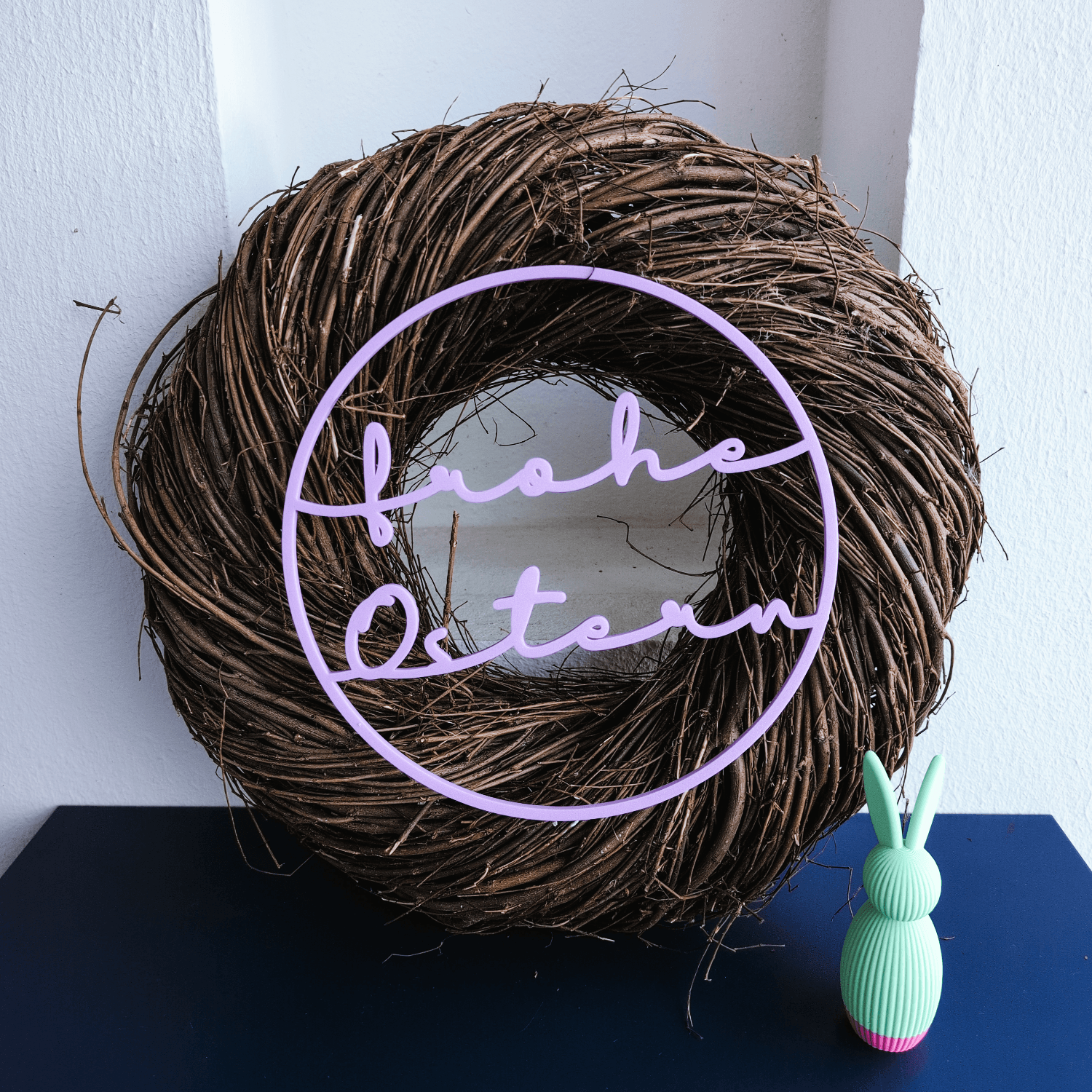 frohe Ostern Kranz, Ansicht 2
